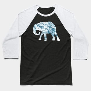 Marble Elephant Baseball T-Shirt